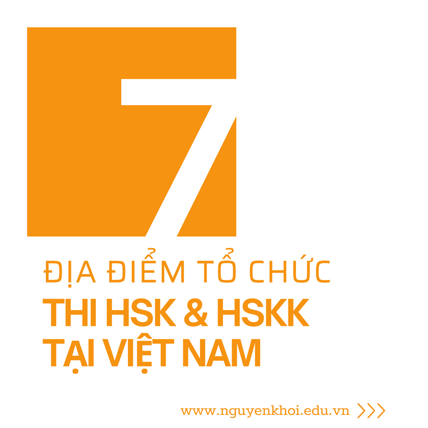 Các điểm thi chứng chỉ HSK tại Việt Nam