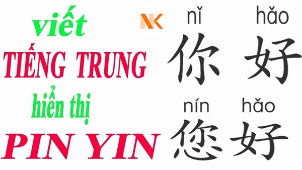 Cách gõ phiên âm tiếng Trung có dấu trên máy tính